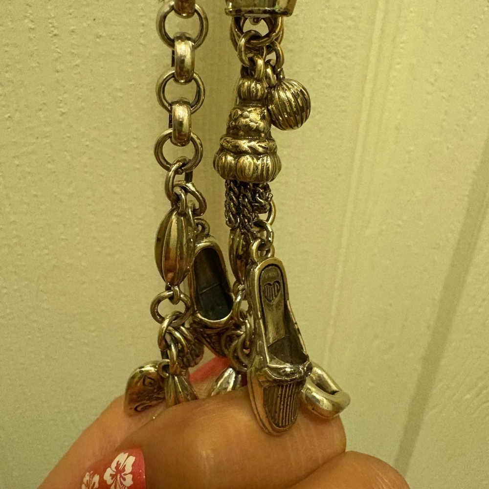Brighton Vintage Shoe Charm Necklace